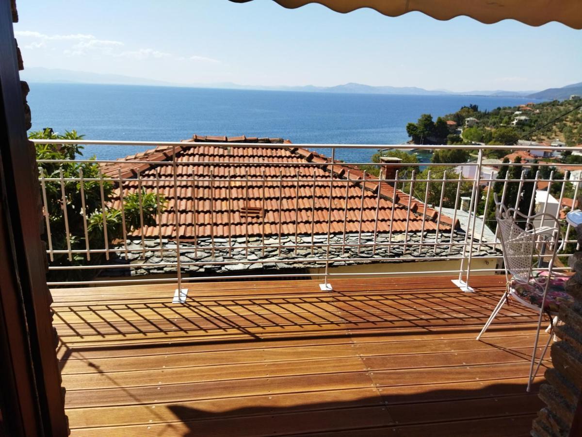 ¨Με Θέα Το Ηλιοβασίλεμα¨ Villa Afissos Exteriör bild