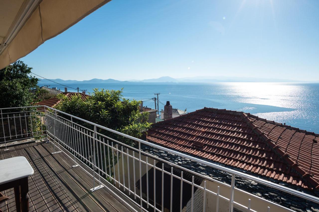 ¨Με Θέα Το Ηλιοβασίλεμα¨ Villa Afissos Exteriör bild