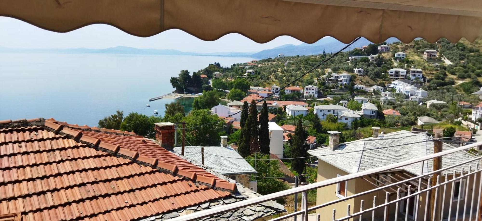 ¨Με Θέα Το Ηλιοβασίλεμα¨ Villa Afissos Exteriör bild