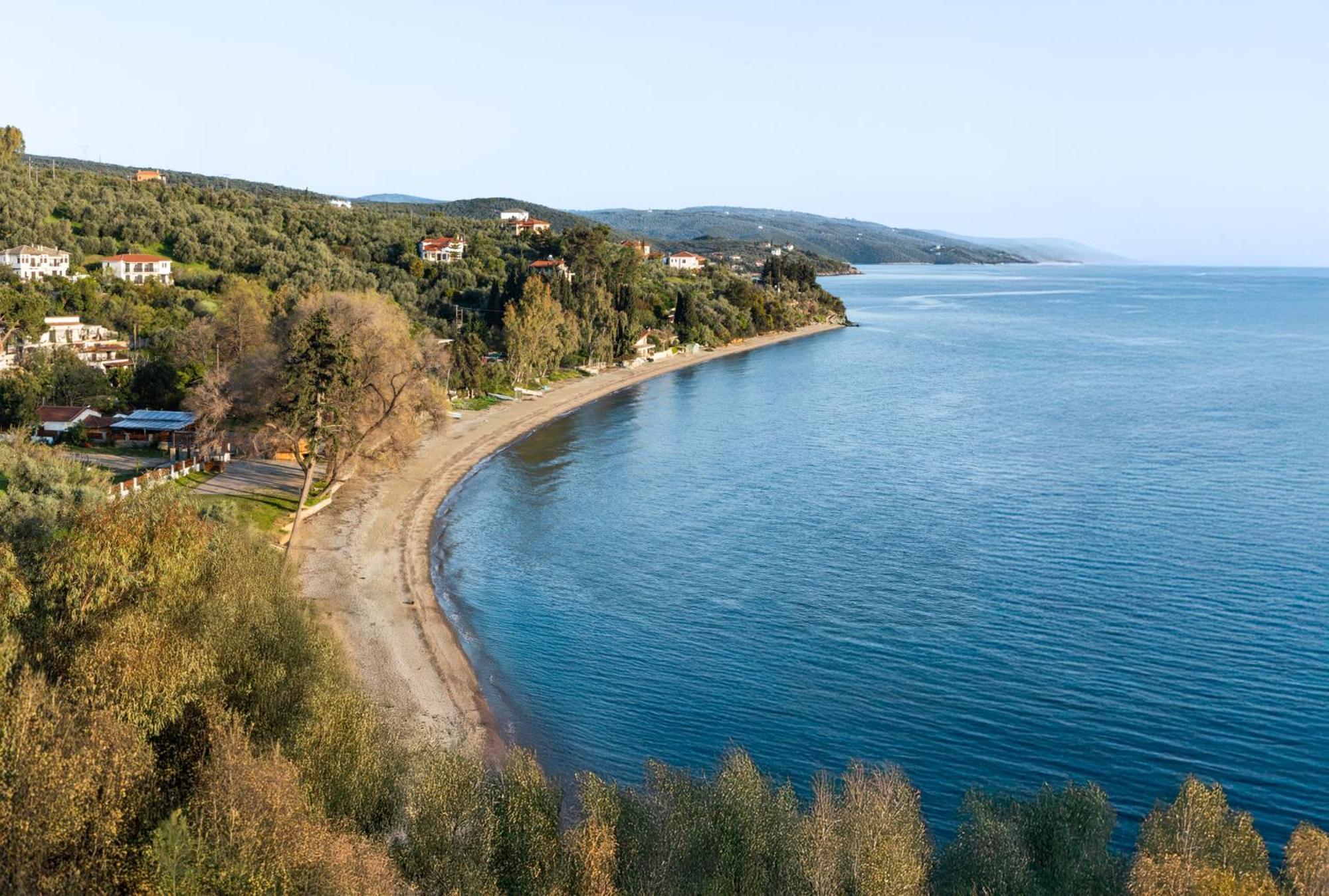 ¨Με Θέα Το Ηλιοβασίλεμα¨ Villa Afissos Exteriör bild